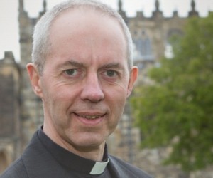 The Most Rev Justin Welby is taking on lender Wonga